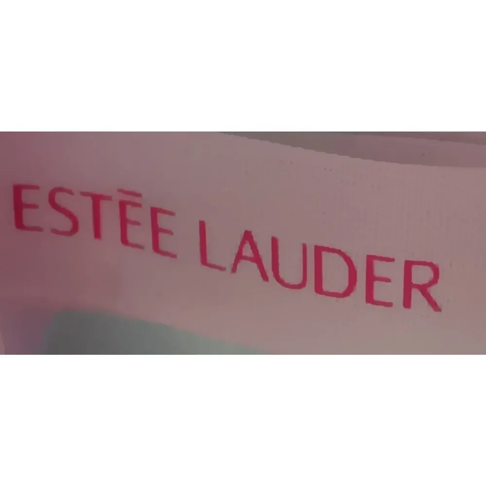 Lilly Pulitzer Estee Lauder Waterproof Makeup Bag Pink w Lemon Print Zip Pouch